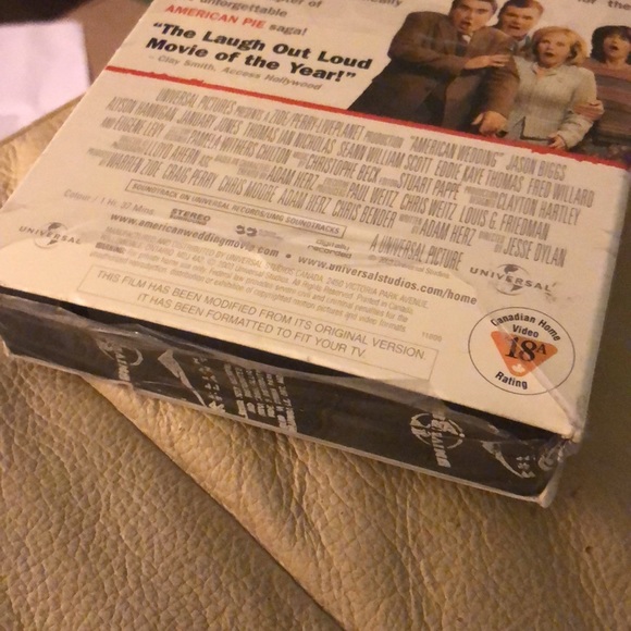American Pie: American Wedding - VHS - New and Mostly Sealed! - Picture 4 of 5